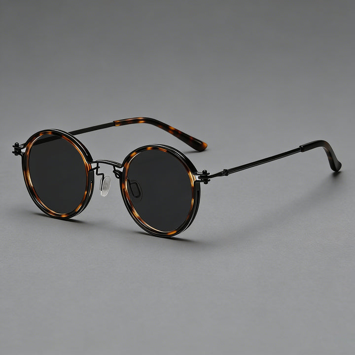 Vintage inspirierte runde Sonnenbrille Karnz