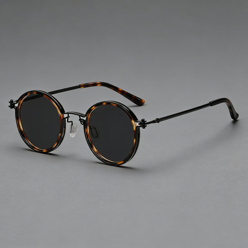Vintage inspirierte runde Sonnenbrille Karnz