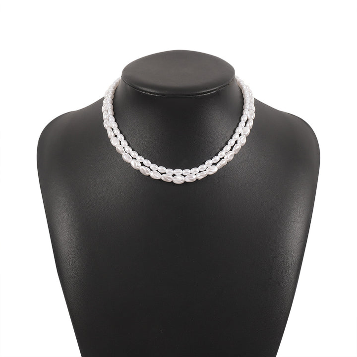 Elegante Perlenkette Karnz