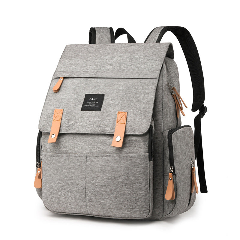 Multi-Taschen-Canvas-Rucksack Karnz