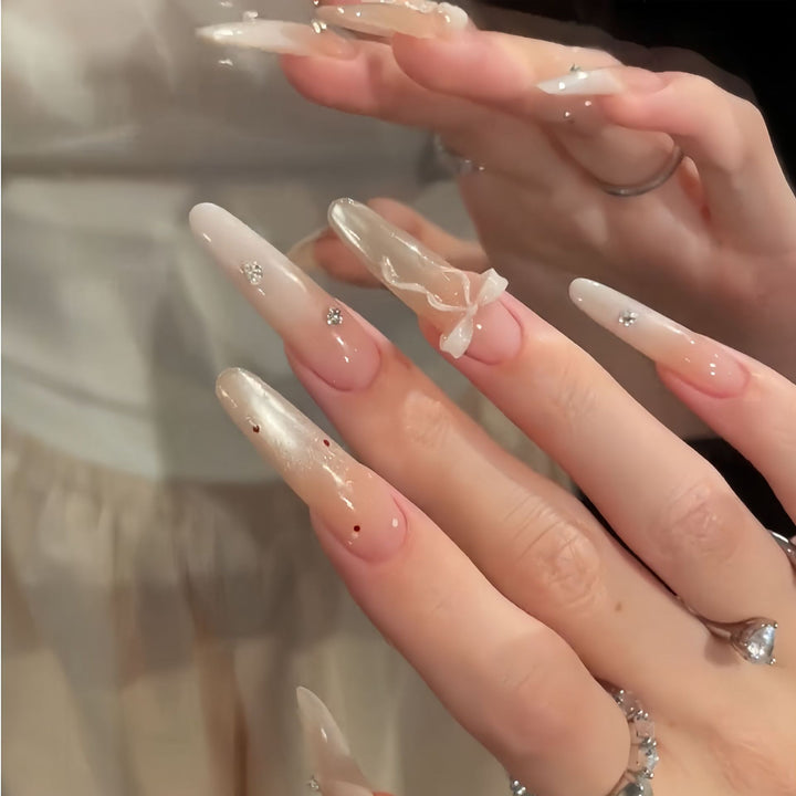 Kunstnägel mit Eleganten Akzenten Karnz