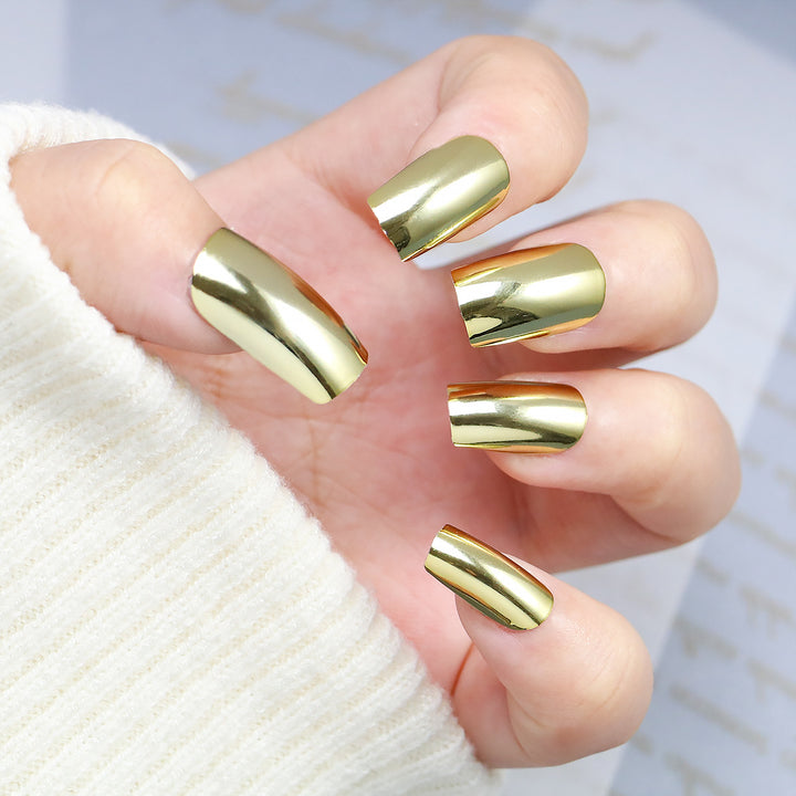 Premium Spiegel Finish Nagelkunst Tipps Karnz