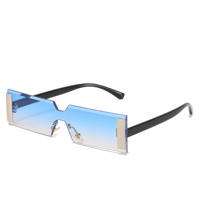 Damen Modische Rechteckige Sonnenbrille Karnz