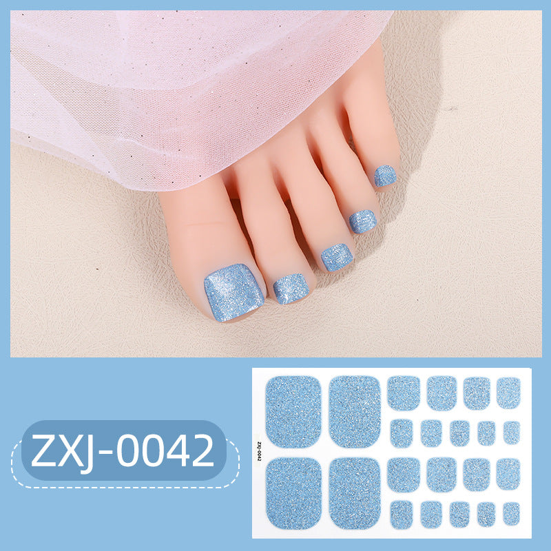Premium Glitter Fußnagelabdeckungen