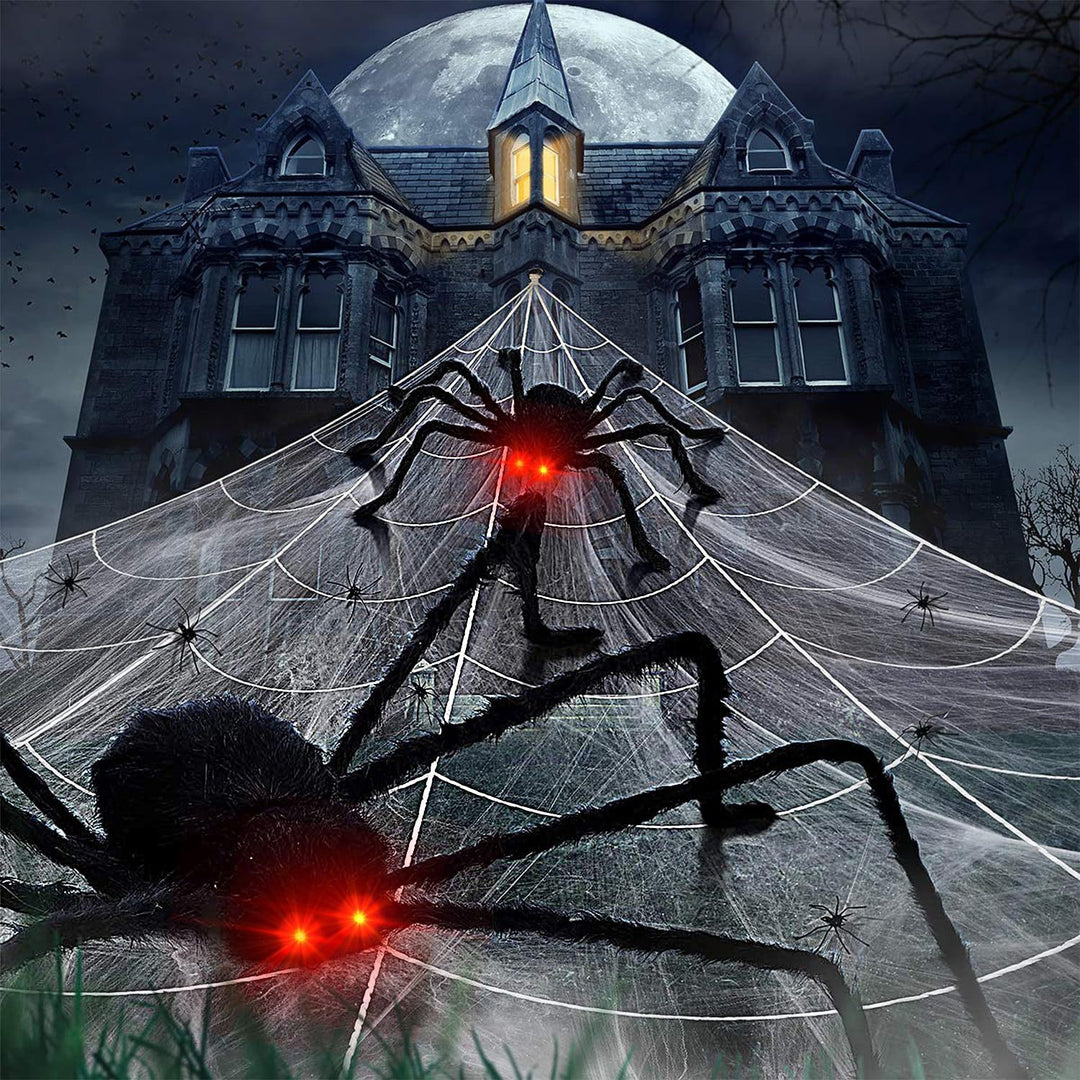 Halloween Spinnennetz Dekoration