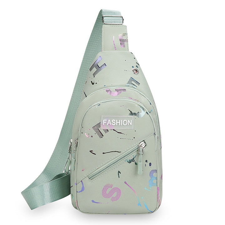 Künstlerische Sling-Tasche Karnz