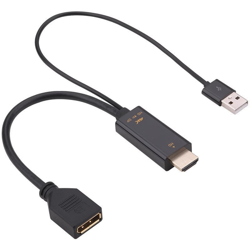 Hdmi Zu Displayport Adapter mit Usb-Stromversorgung Karnz