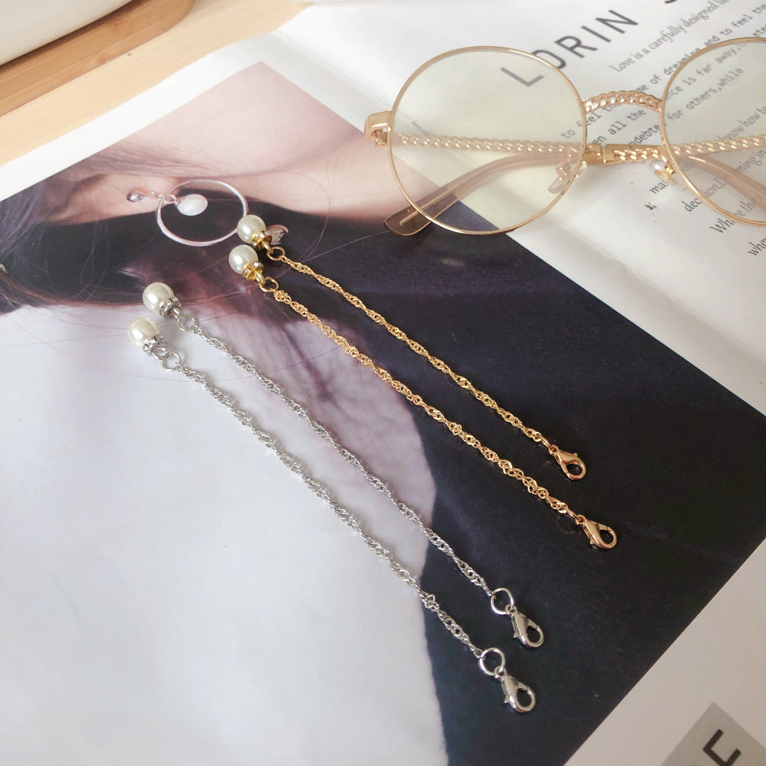 Elegante Anhängerohrringe mit Perlenakzenten Karnz