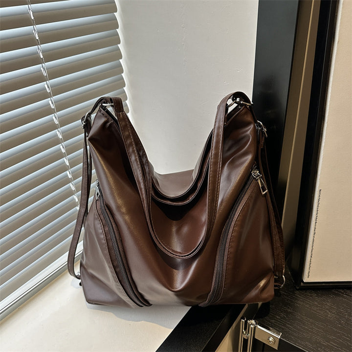Chic Kunstleder Hobo Tasche Karnz