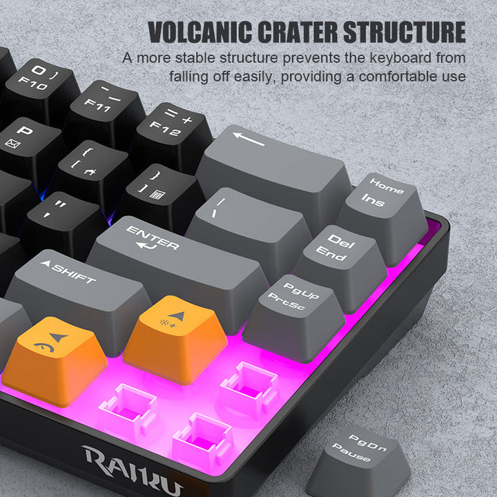 Kompakte drahtlose mechanische Tastatur Karnz
