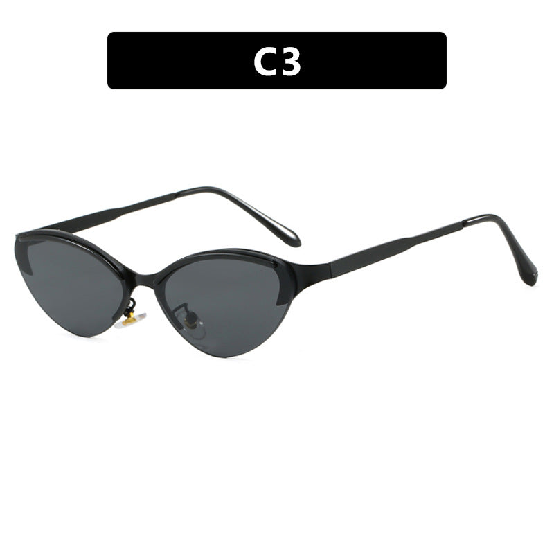 Damen Cat-Eye Sonnenbrille mit elegantem Gestell und UV-Schutz Karnz