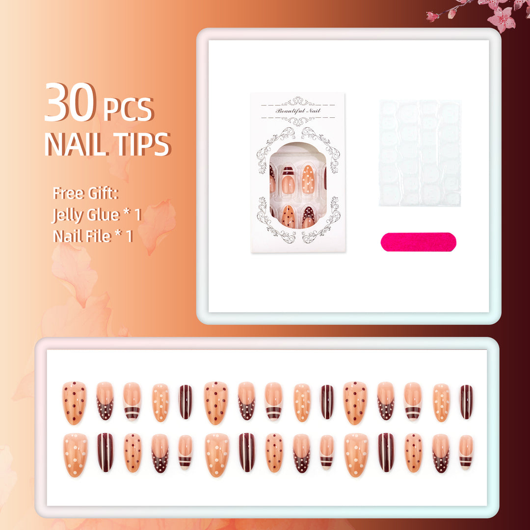 Dekoratives manuelles Nagelkunstset