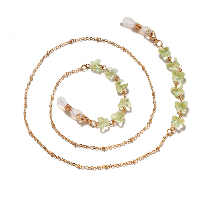 Blumenverzierte Brillenband Karnz