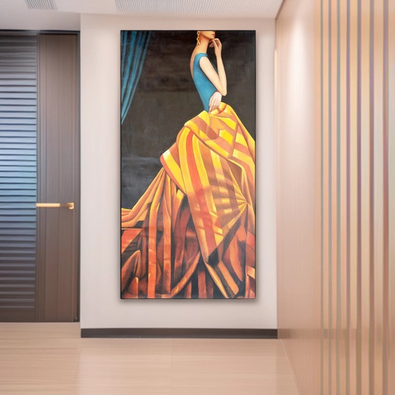 Abstrakte Modeillustration Leinwandkunst