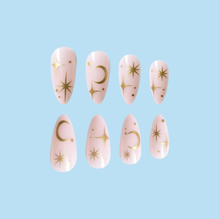 Celestial Design Press-On Nagelkunst Karnz