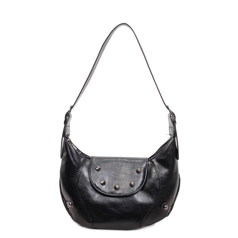 Stylische Leder Hobo Tasche Karnz