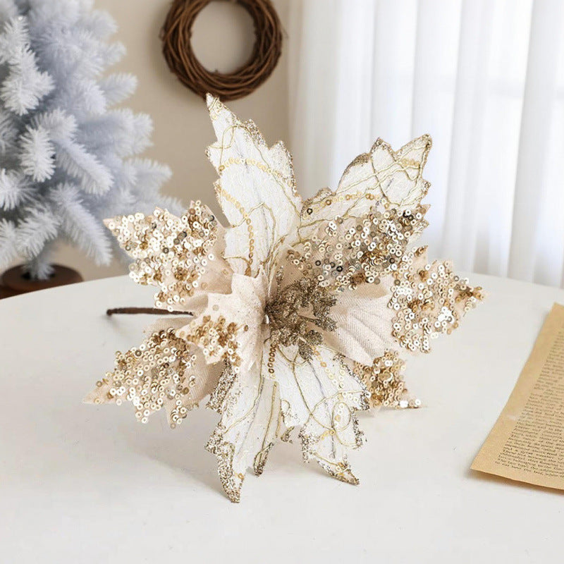 Glamouröse Weihnachtsblüten-Dekoration Karnz