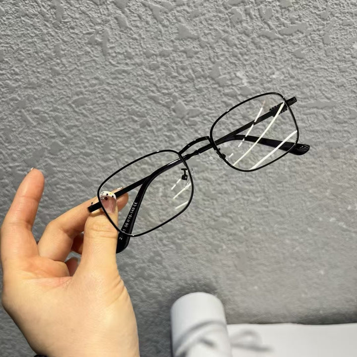 Modische Brille mit Eckigem Rahmen Karnz