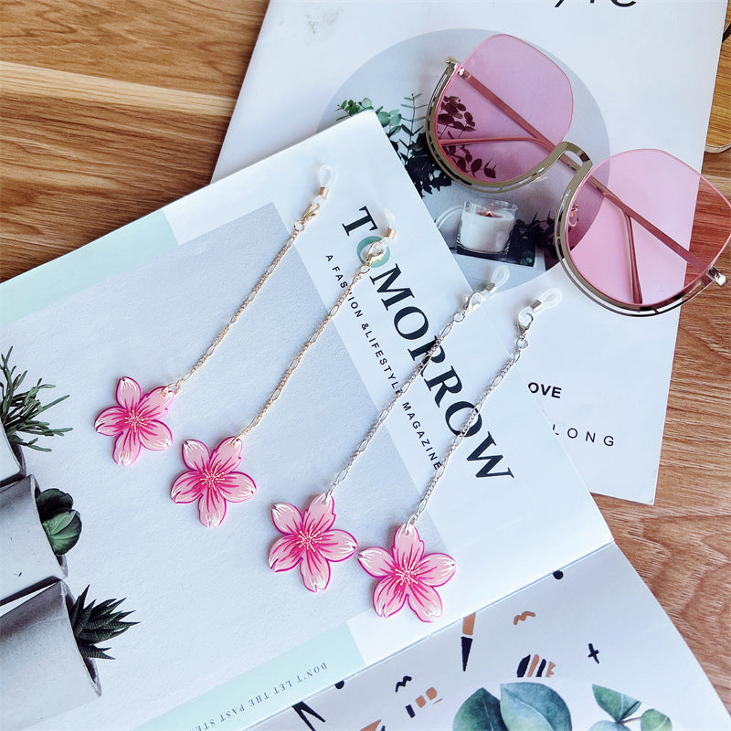 Floral Charm Dangle Ohrringe Karnz