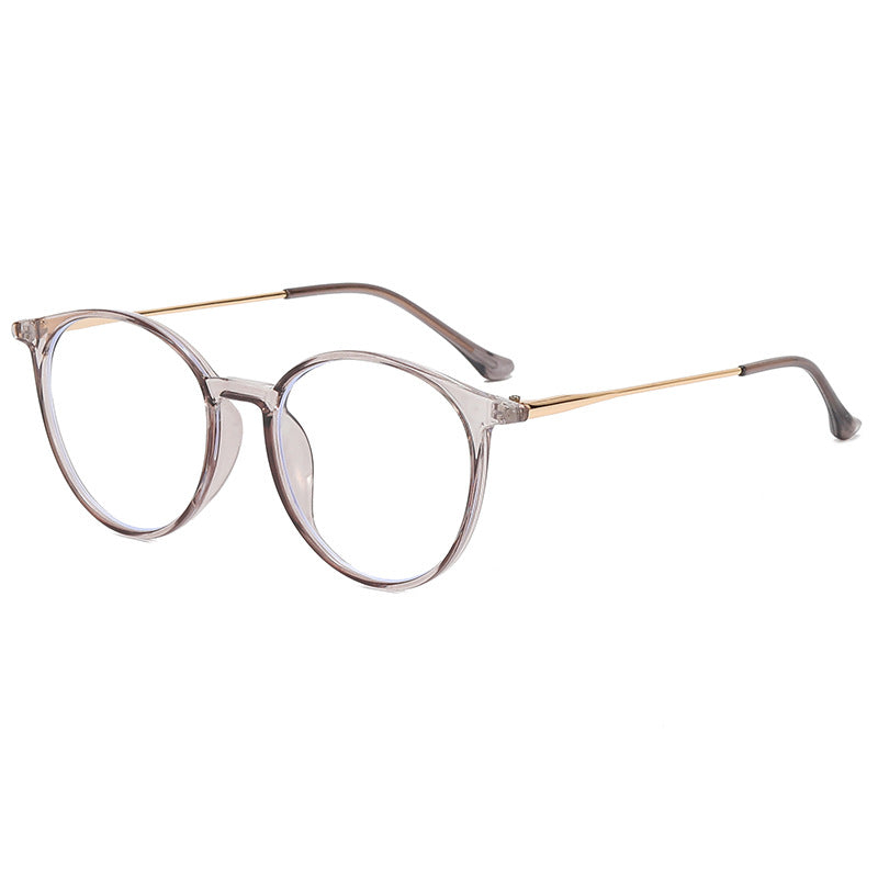 Damen modische runde Brille mit filigranem Design Karnz