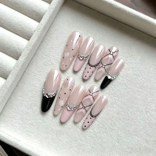 Künstlerische Designer Nagelkunst Verlängerungen