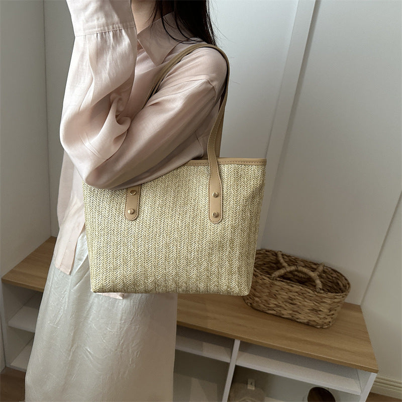 Gewebte Textur Tote Bag