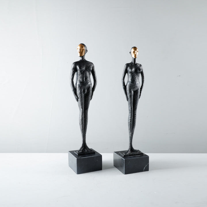 Abstrakte figurative Skulptur