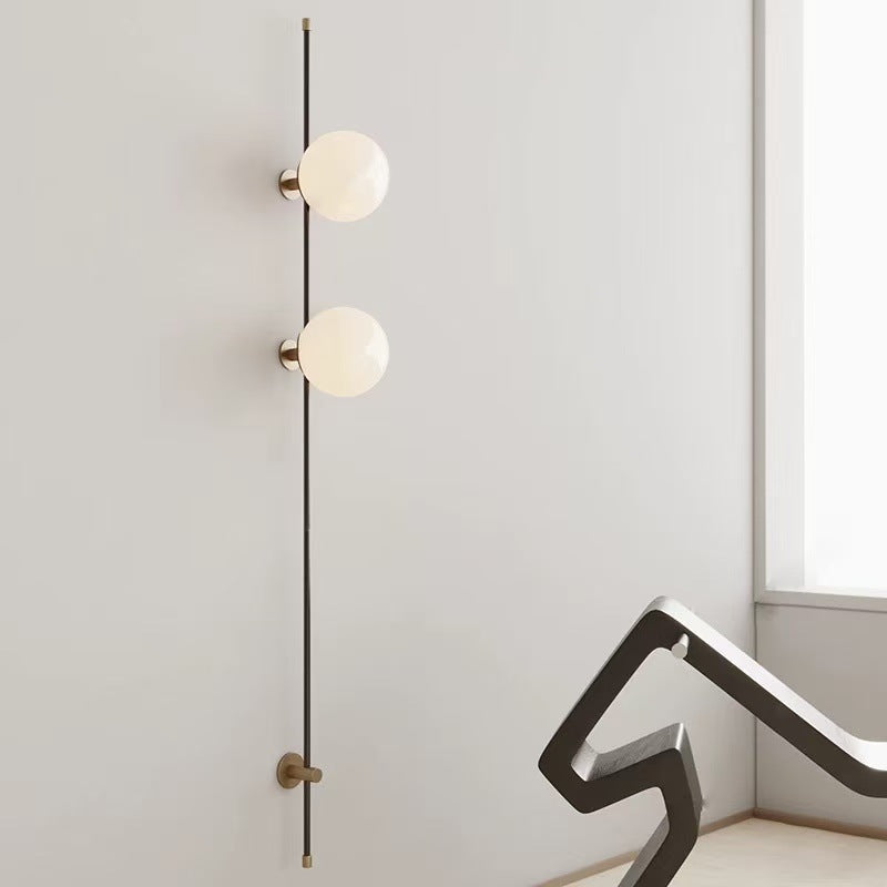 Moderne vertikale LED-Wandlampe