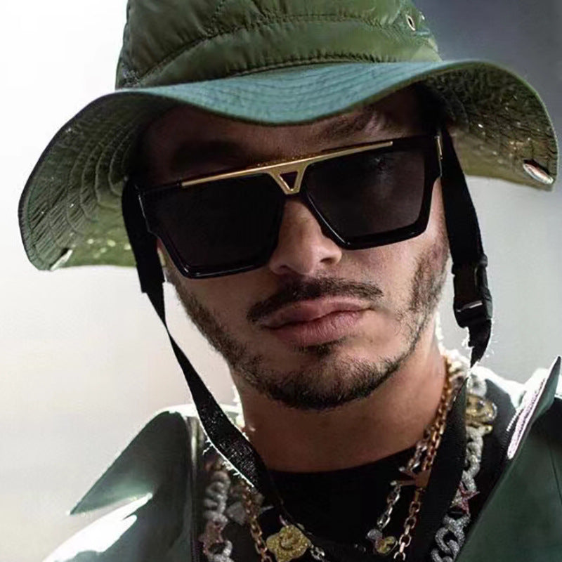 Damen oversized Sonnenbrille im stilvollen Schildpatt-Design Karnz