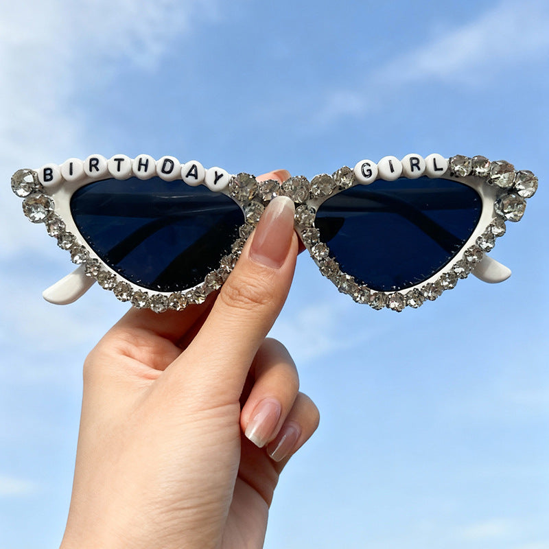 Glamouröse Katzenaugen-Sonnenbrille Karnz
