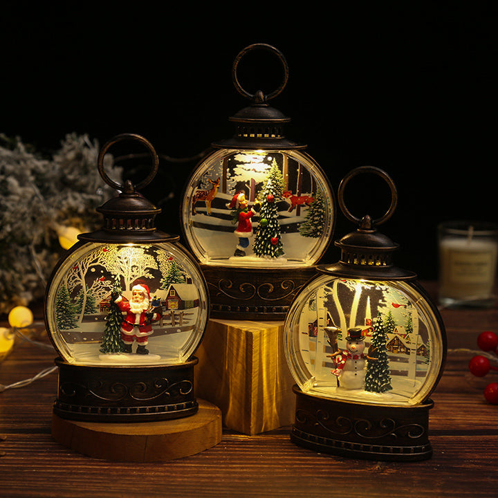 Schneekugel-Lampe Karnz