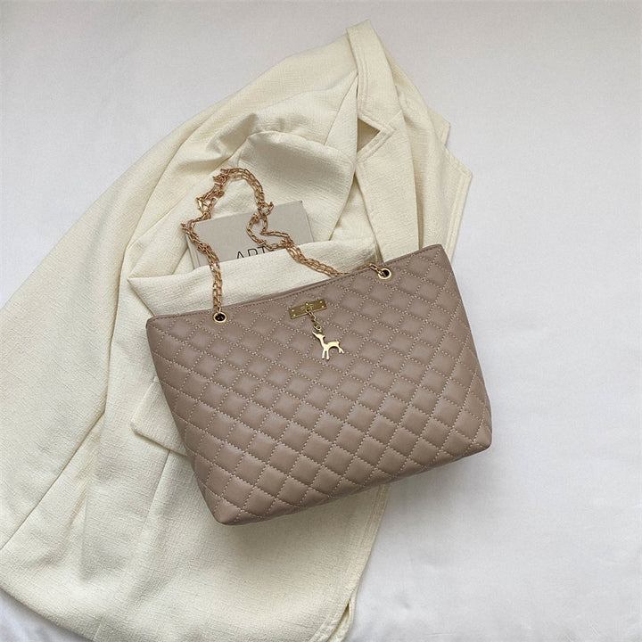 Gepolsterte Schulter-Handtasche
