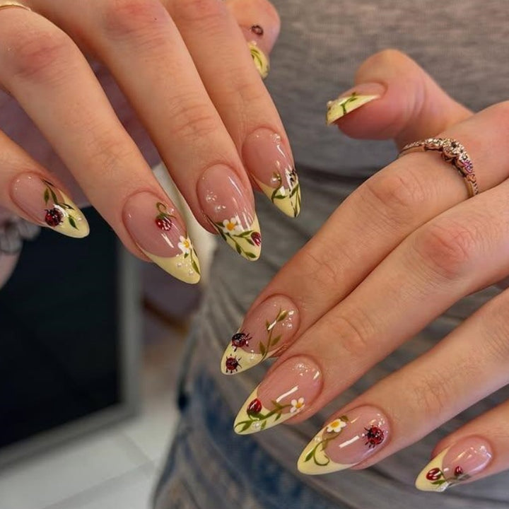 Tierisch inspiriertes Press-On-Nagelkunst-Set Karnz