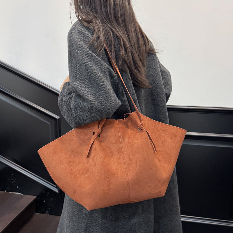 Wildleder Übergroße Tote Tasche Karnz