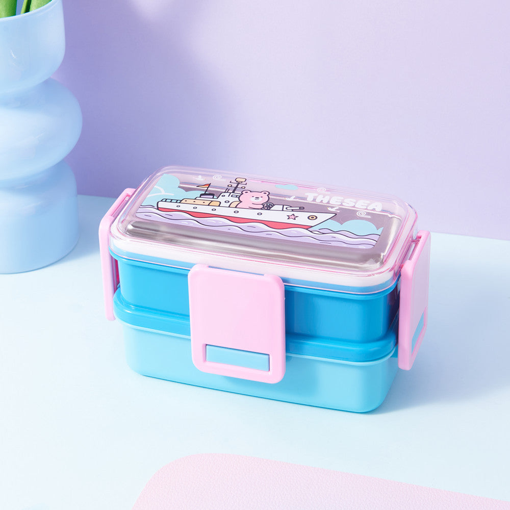 Mehrschichtige, weltraumthemen Lunch Bento Box