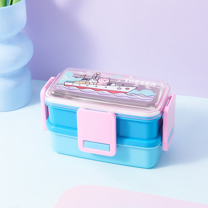 Mehrschichtige, weltraumthemen Lunch Bento Box