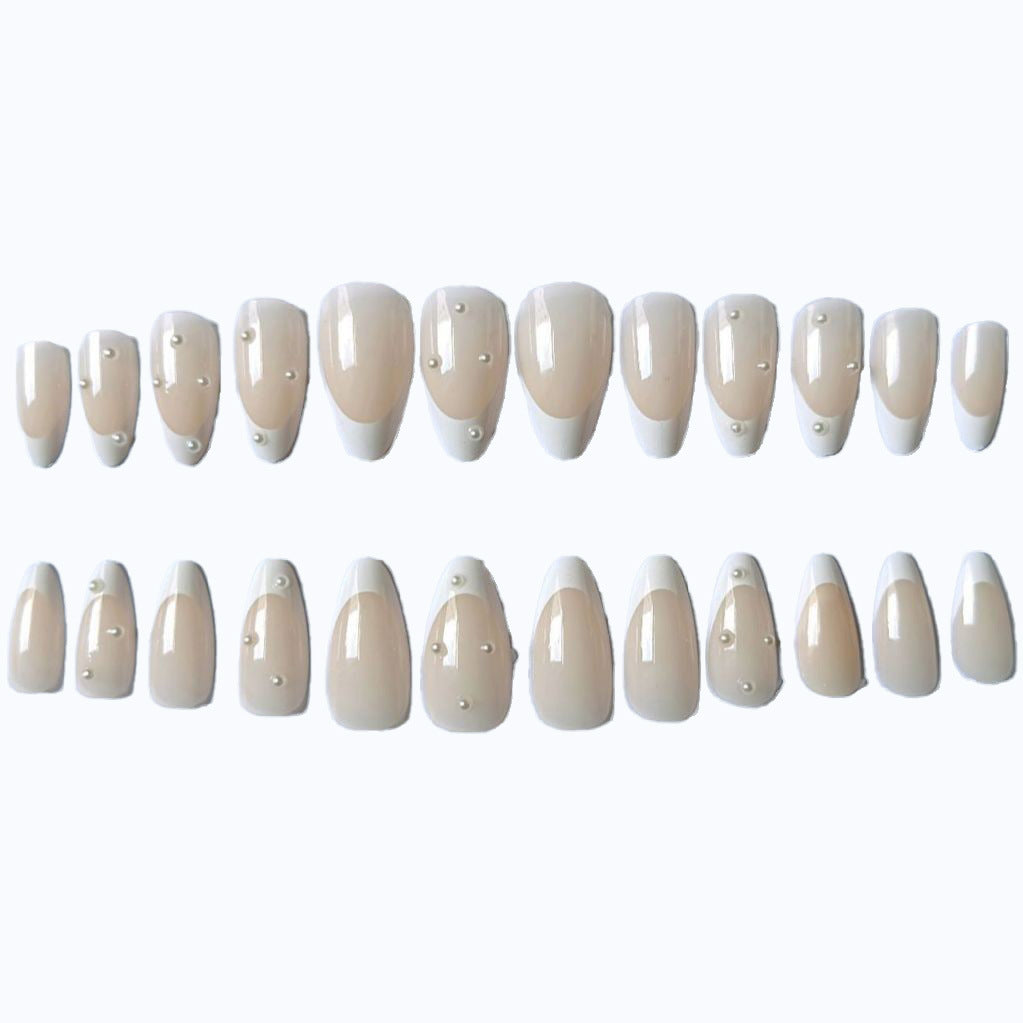 Elegantes French Tip Acrylnagelset