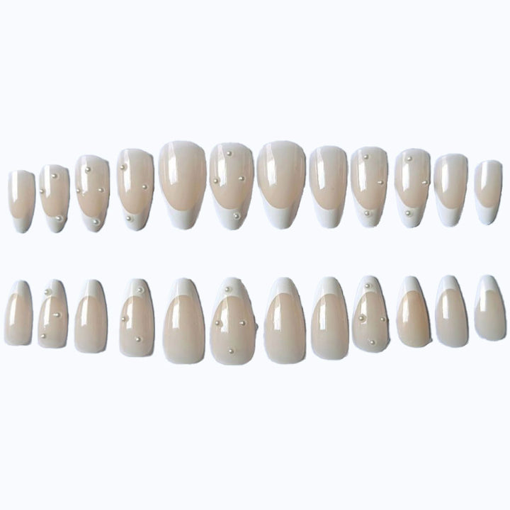Elegantes French Tip Acrylnagelset
