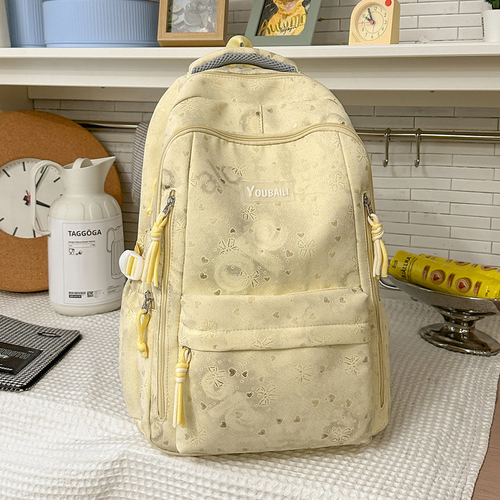 Stilvolle floral-geprägte Rucksack Karnz