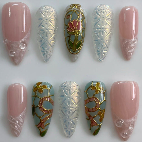 Thematic Artisan Press-On Nail Set Karnz