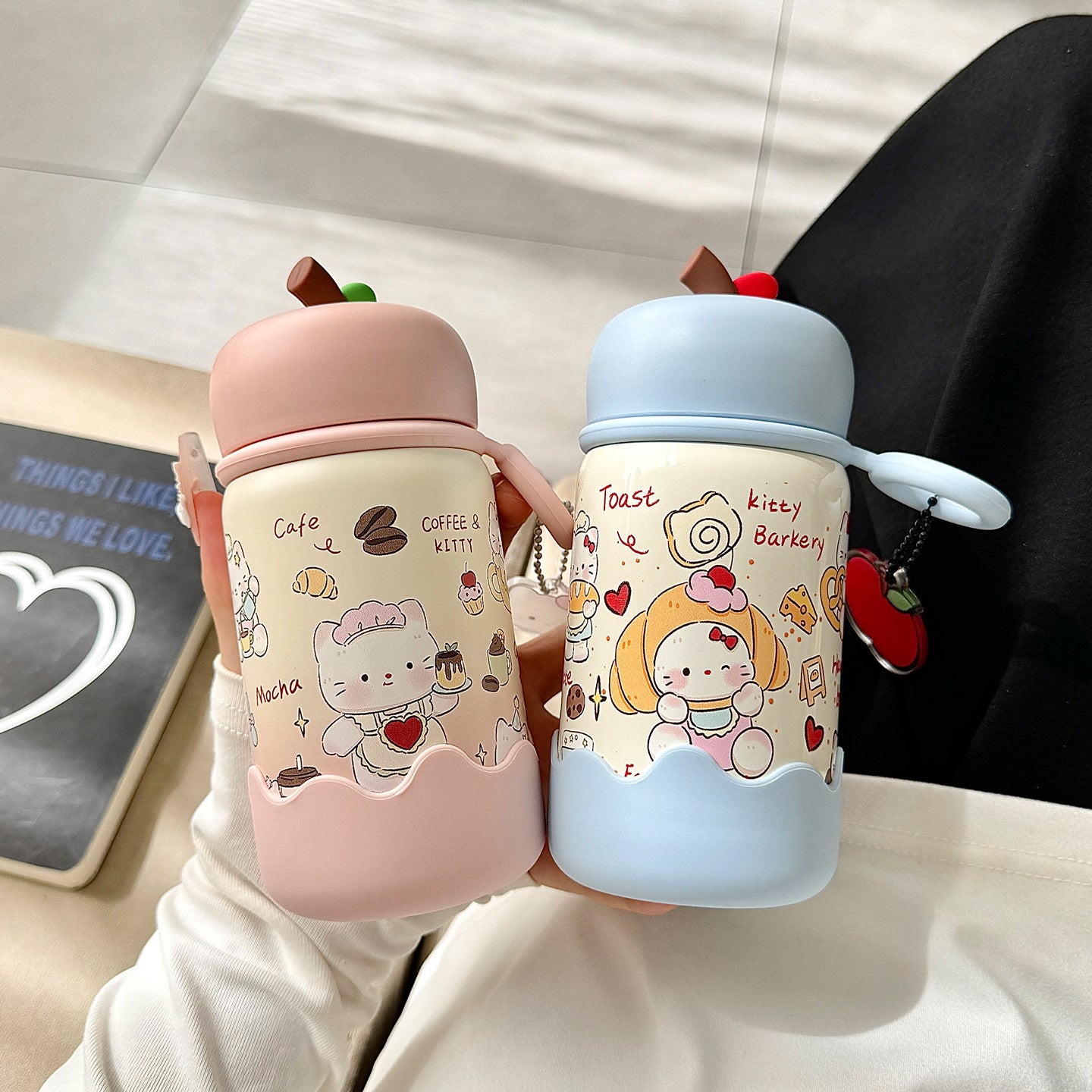 Damen Trinkbecher mit Motiv Karnz