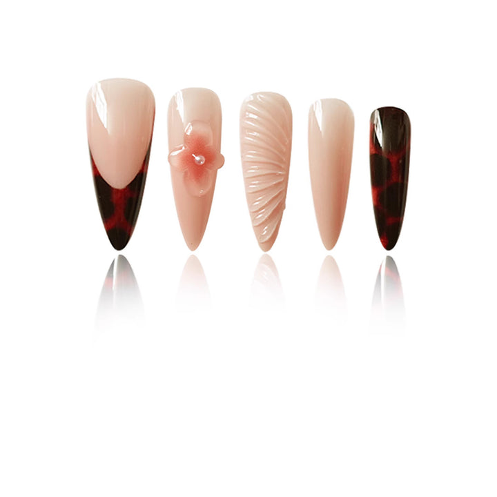 Premium dekorative Acryl-Nagelspitzen Karnz