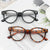 Damen transparente Lesebrille Karnz