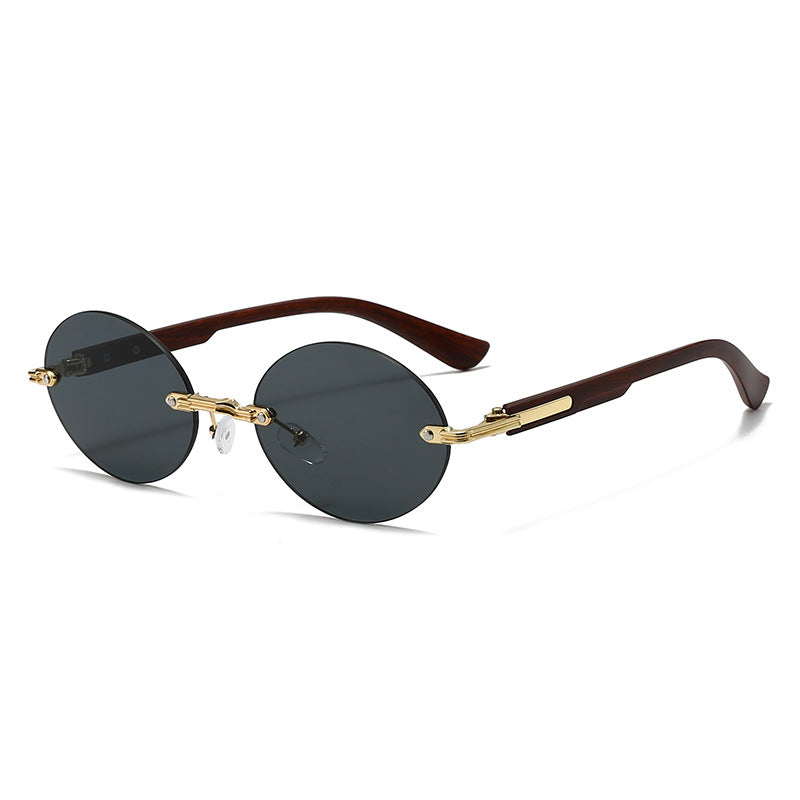 Damen modische runde Sonnenbrille Karnz