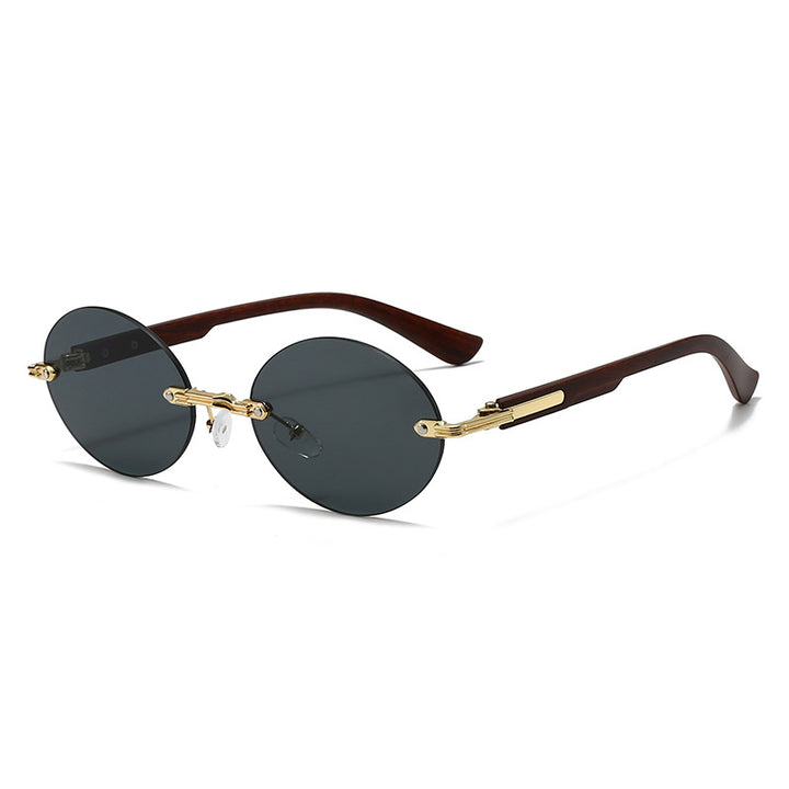 Damen modische runde Sonnenbrille Karnz