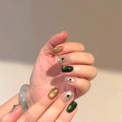Künstlerisches saisonales Nageldesign-Set
