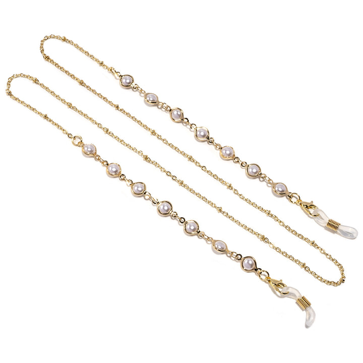 Elegante perlenverzierte Brillenleine Karnz