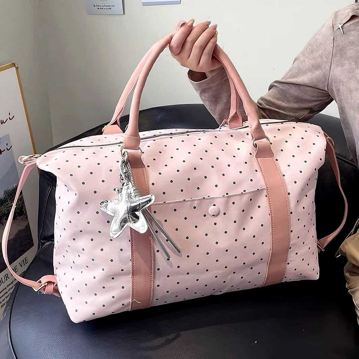 Stylische gepunktete Reis-Duffle-Tasche Karnz