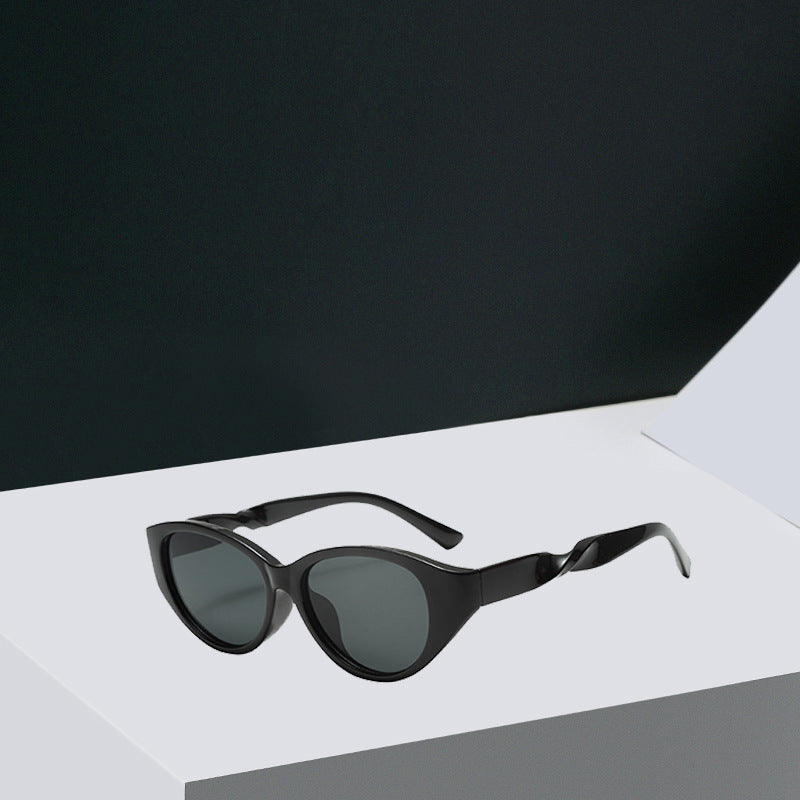 Damen Vintage-inspirierte Sonnenbrille mit strukturiertem Rahmen Karnz