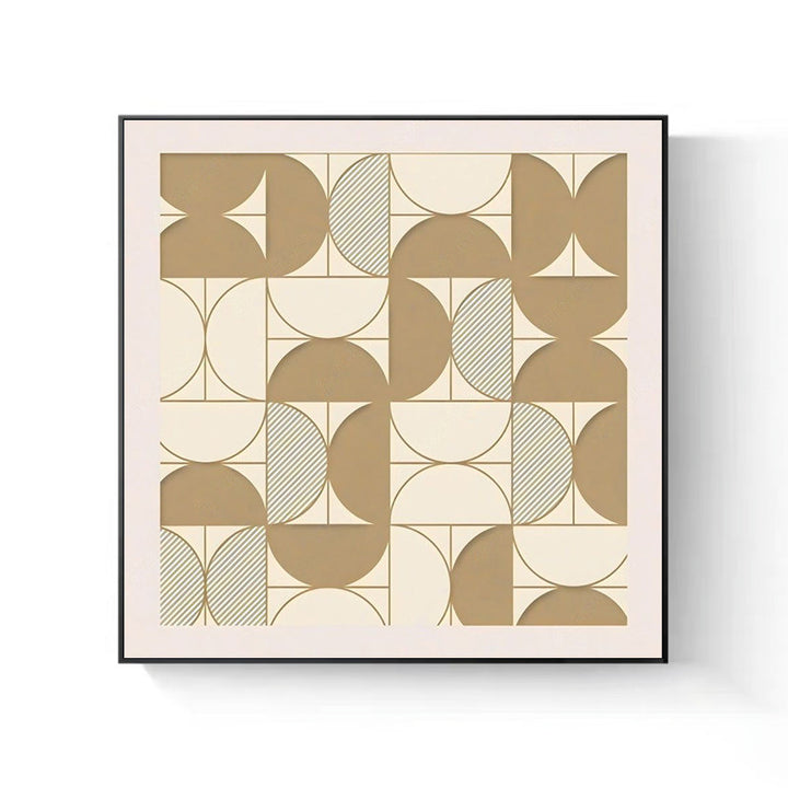 Moderne Geometrische Kunst Leinwand